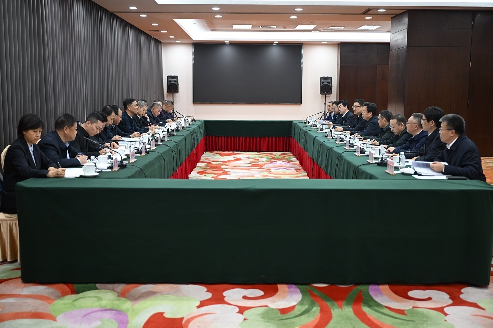 會(huì)談現(xiàn)場(chǎng) 山西省